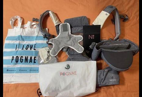 Pognae No 5 Plus Like new / Gendongan bayi hipseat SSC