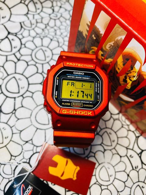 G shock iron man 2024 original