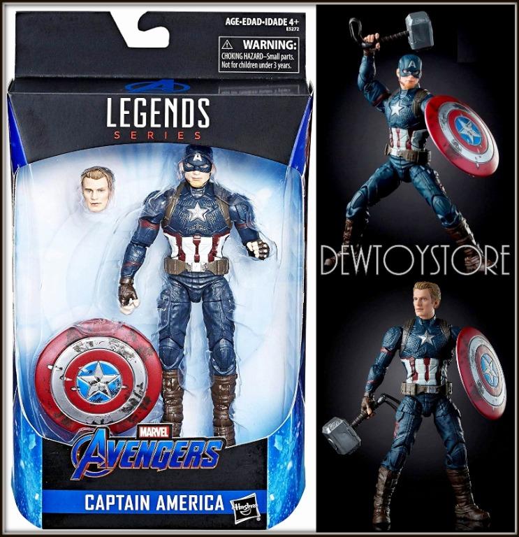 Captain america mjolnir 2025 marvel legends