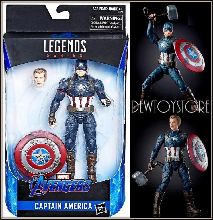 marvel legends captain america endgame walmart