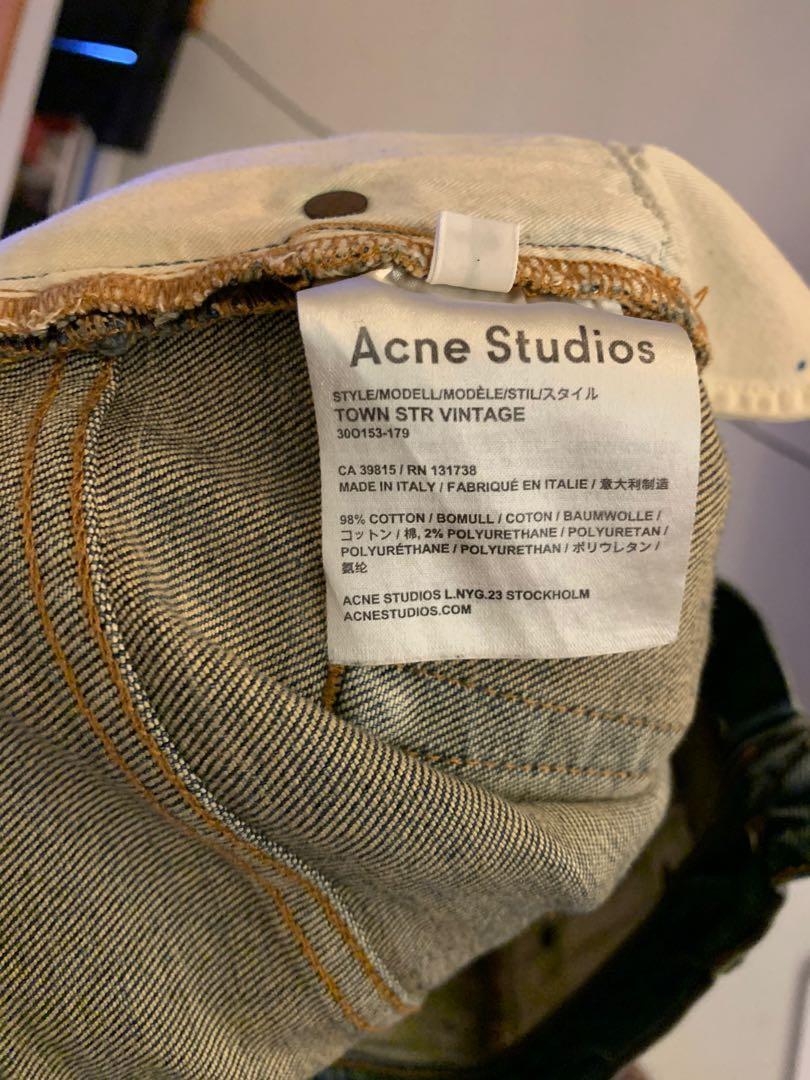 acne studios town str vintage
