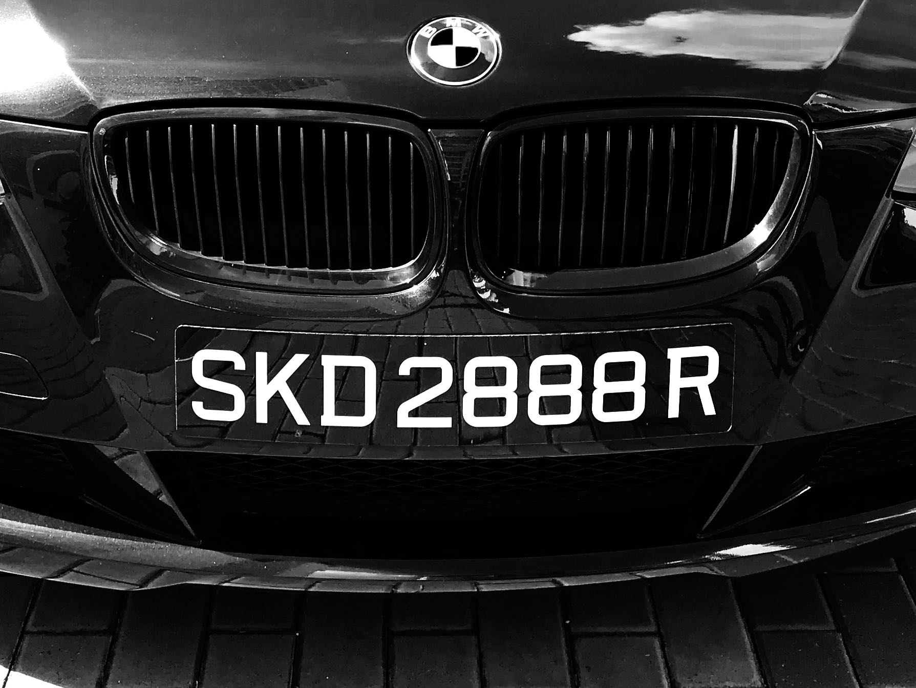 CNY Promo: Auspicious Number Plate 2888!, Car Accessories, Car Plates ...