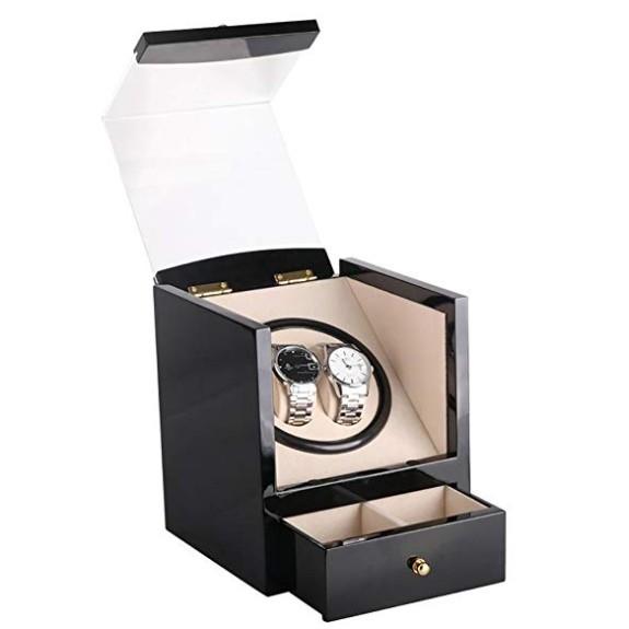 Automatic watch winder with drawers, Luxury, Watches on Carousell