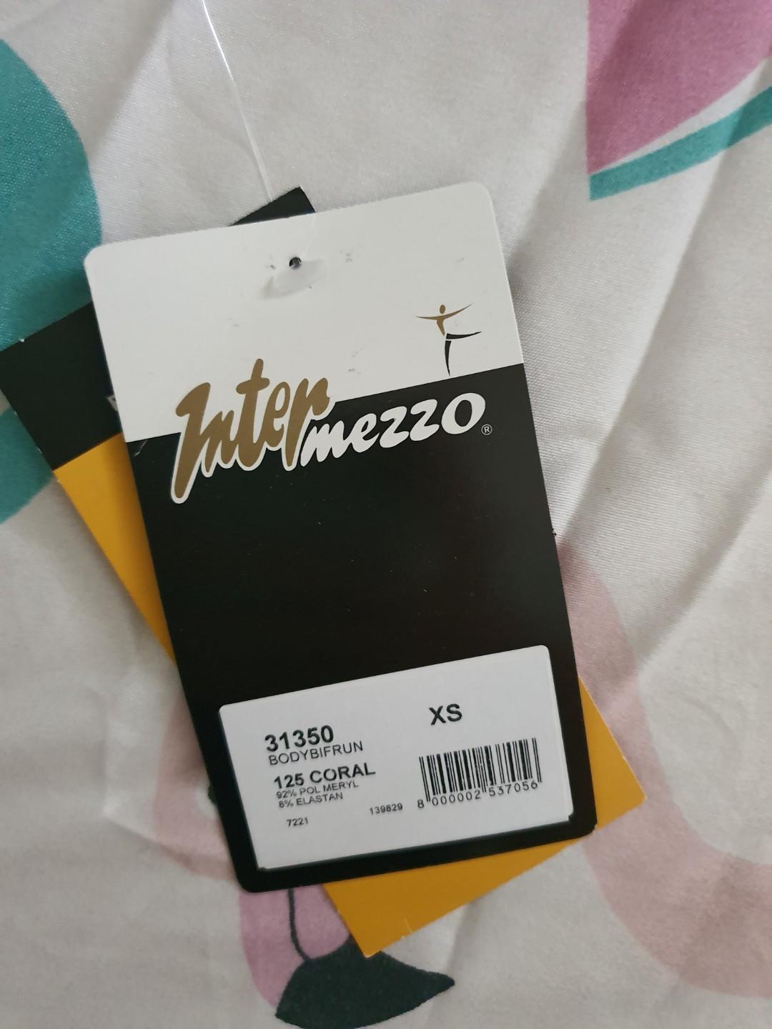 New Intermezzo Two Tone Tank Leotard, Women's Fashion, Dresses & Sets ...