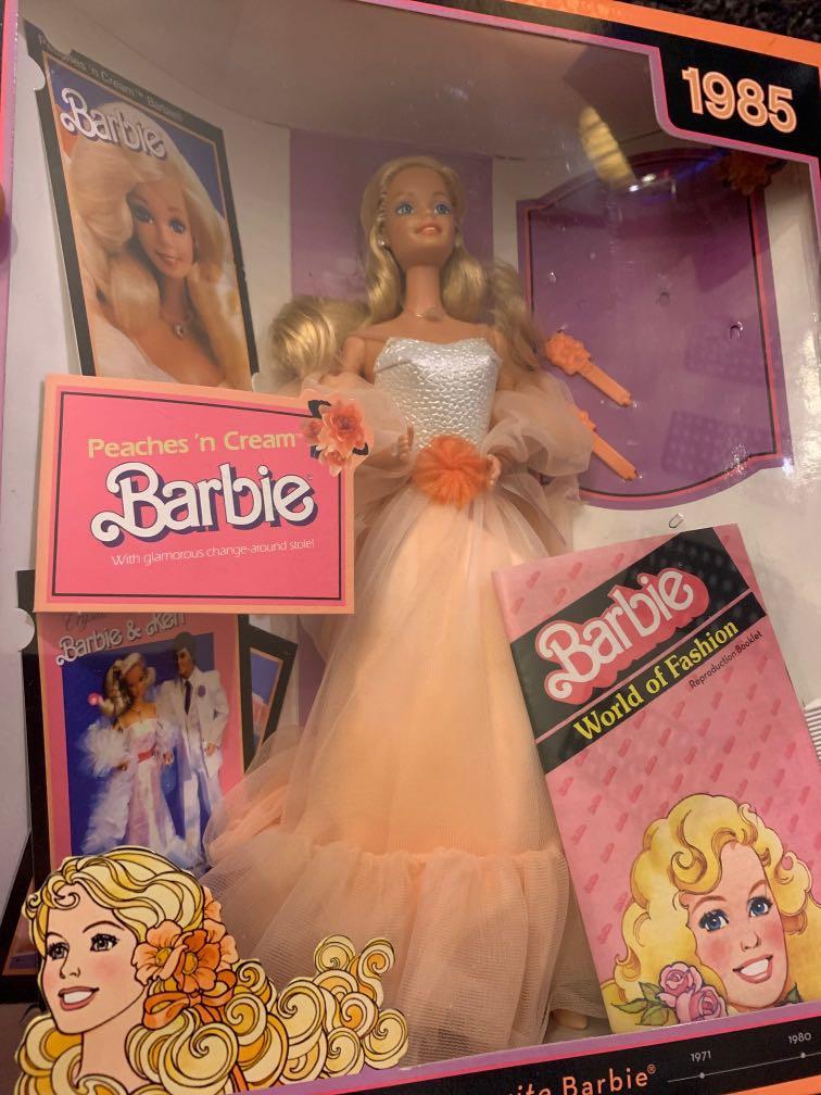 Barbie DollPeaches & Cream Barbie1985 Vintage Reproduction Collector