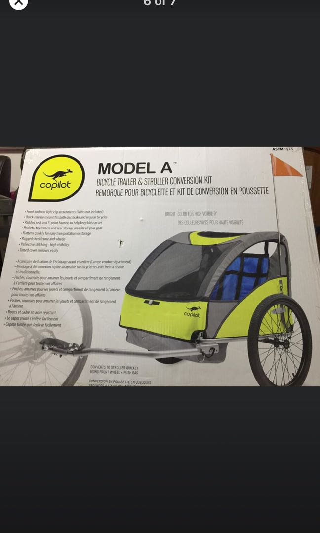 stroller to bike trailer conversion kit