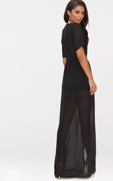 Maxi overlay playsuit uk deals