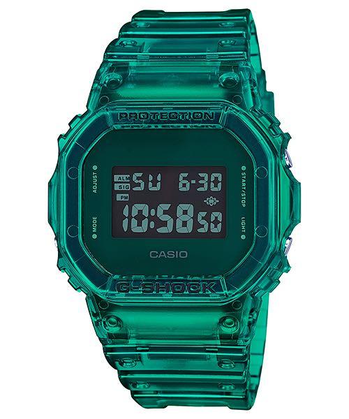 casio skeleton gold