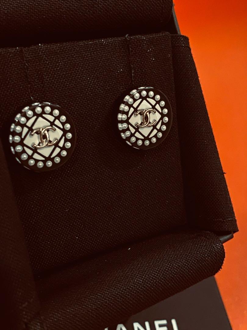 Chanel Earrings Authentic Full set with receipt, Luxury, Accessories