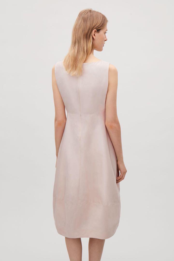 Cos cotton silk cocoon clearance dress
