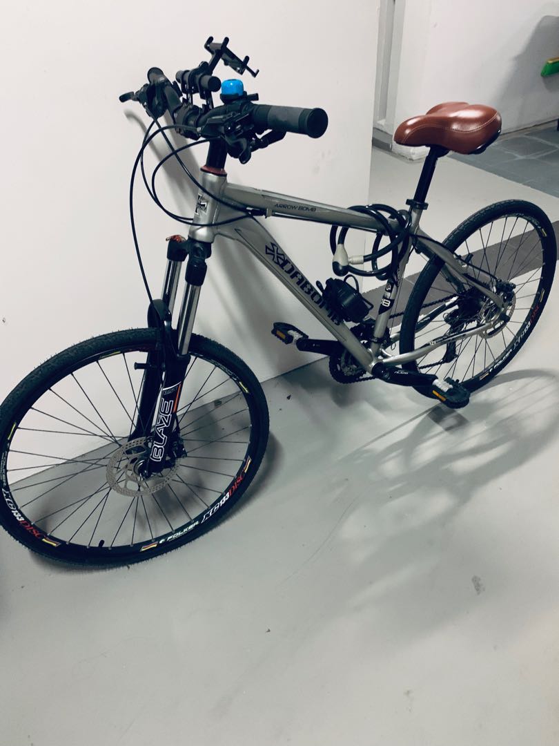 hardtail hybrid bike