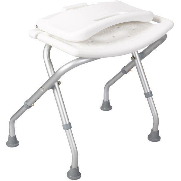 DRIVE Folding Bath Bench with Backrest, Health & Nutrition, Assistive