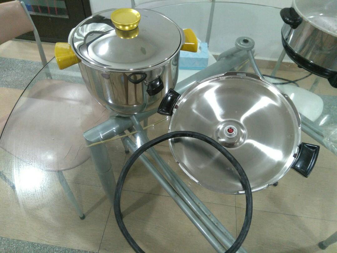 Durotherm Stainless Steel Pressure Cooker Stock Pot TV Home Appliances Kitchen Appliances Cookers on Carousell