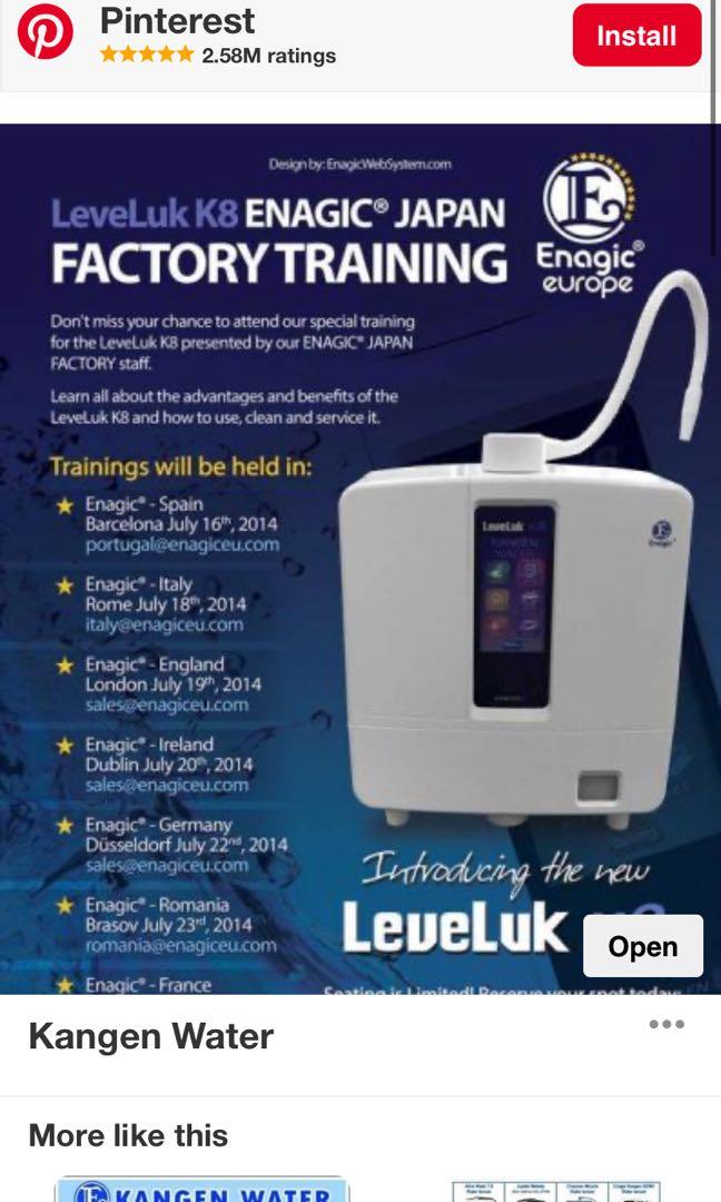 Enagic leveluk 2025 k8 price