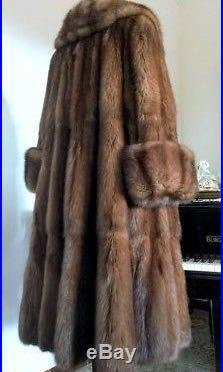 Fendi Russian Barguzin sable fur coat