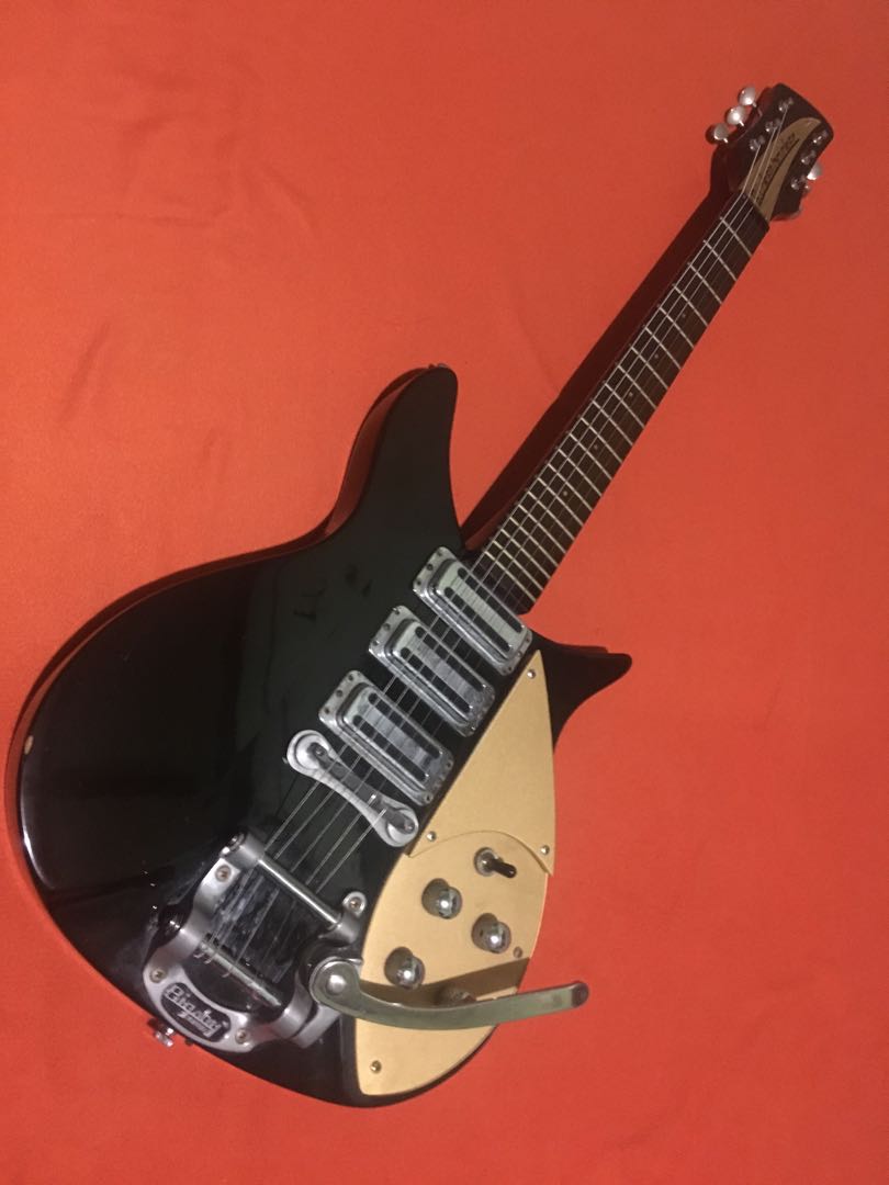 FT/FS: 1983 Aria Pro/ Rickenbacker 325 John Lennon mod, Hobbies & Toys
