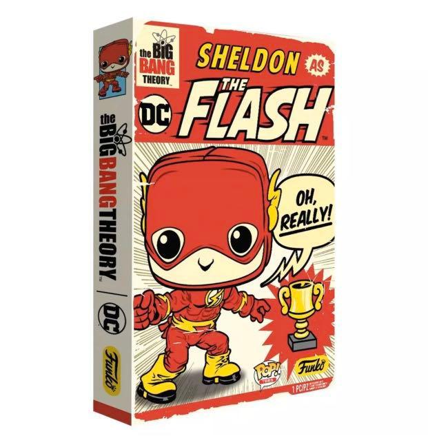 sheldon flash funko