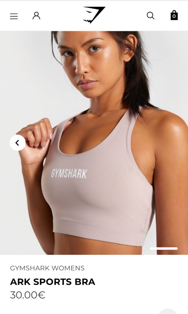 GYMSHARK ARK SPORTS BRA IN TAUPE XS, Women's Fashion, Activewear on  Carousell