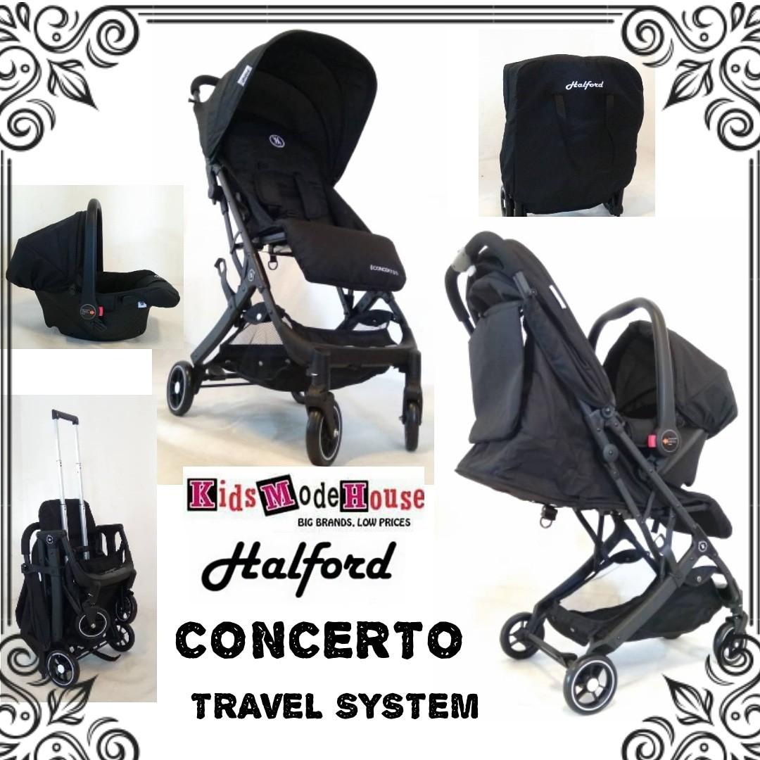 HALFORD CONCERTO TRAVEL SYSTEM Babies Kids Going Out Car