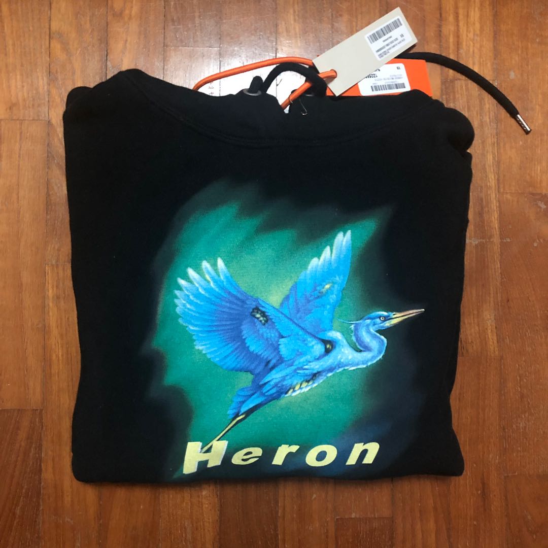 heron preston airbrush hoodie