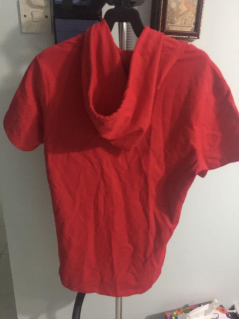 Hoodie red shirt New