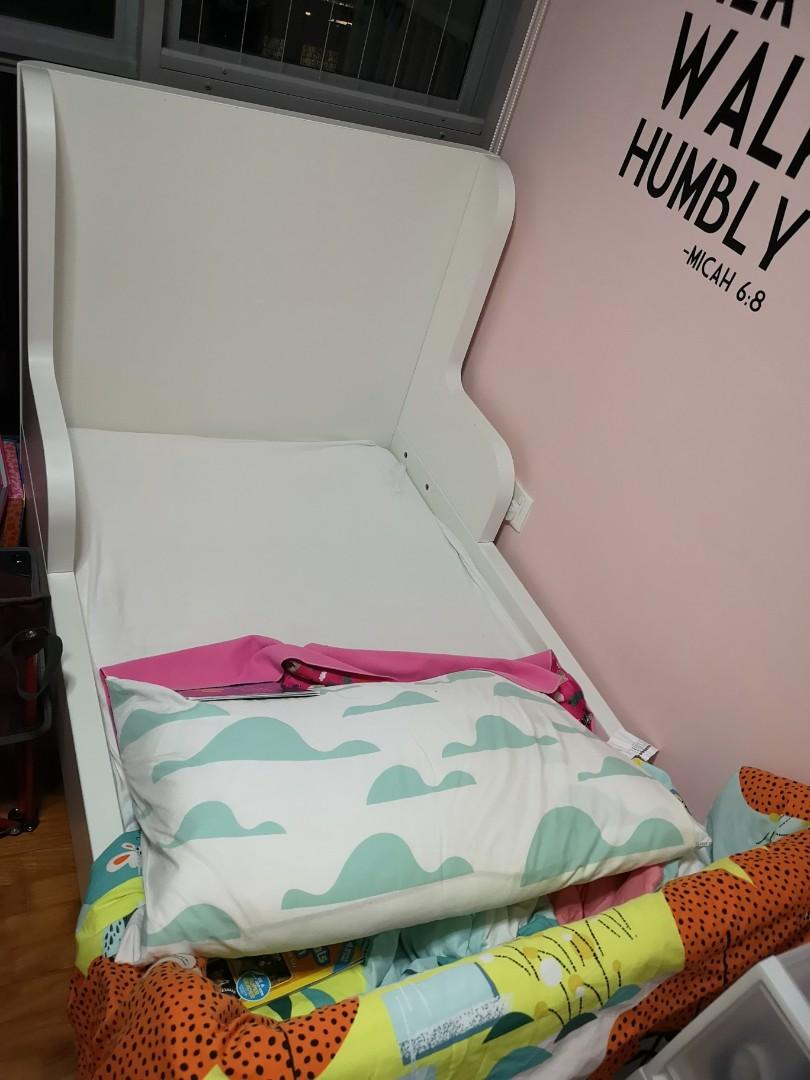 Ikea extendable children bed, Babies & Kids, Baby Nursery & Kids