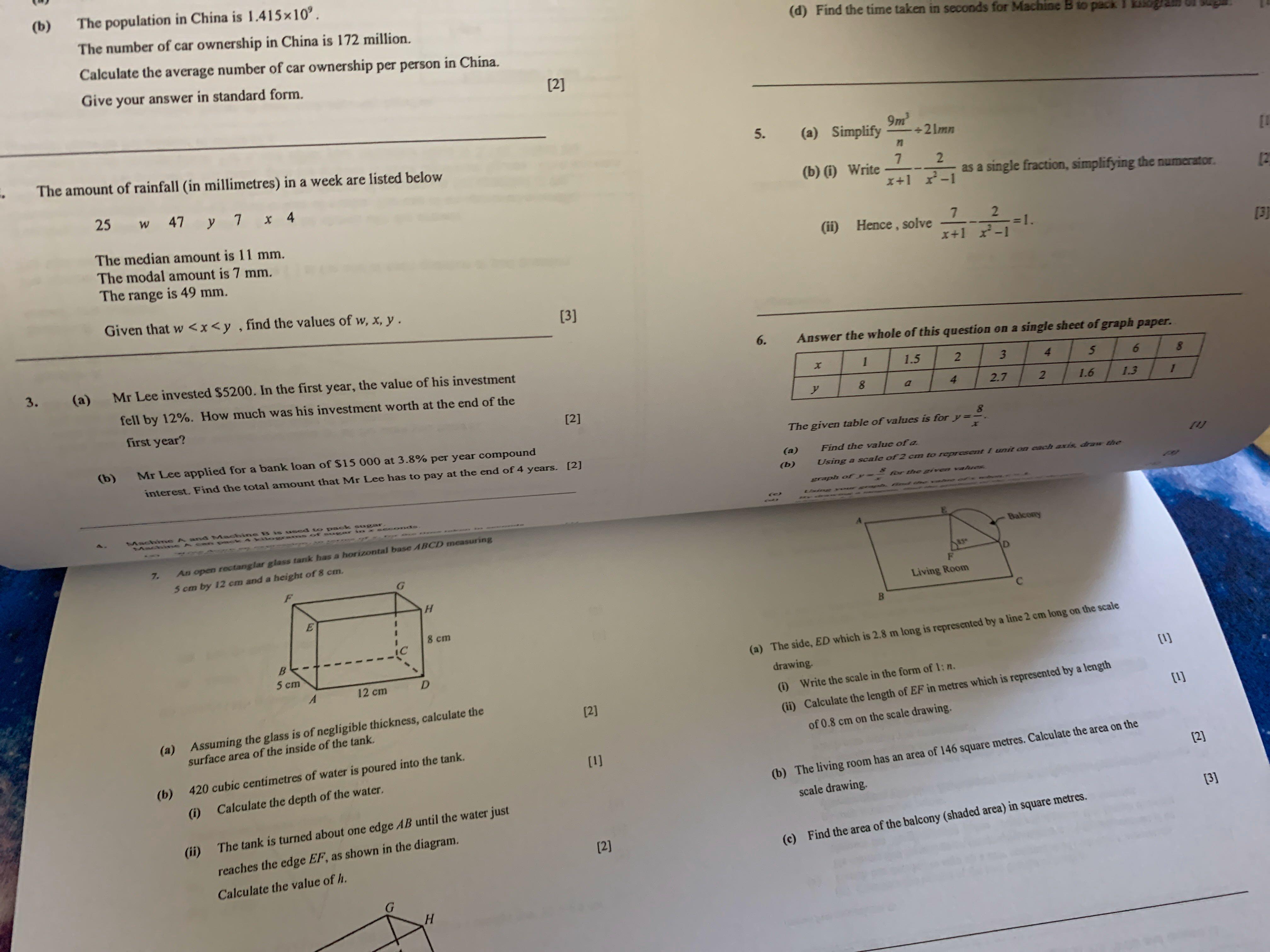 Junyuan Secondary School N level Mathematics Prelim Papers compilation, Hobbies \u0026 Toys, Books ...