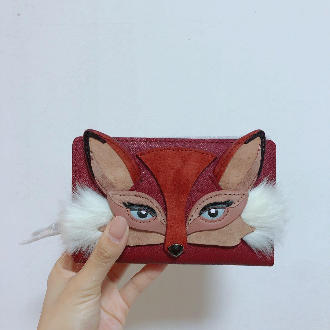 kate spade fox purse