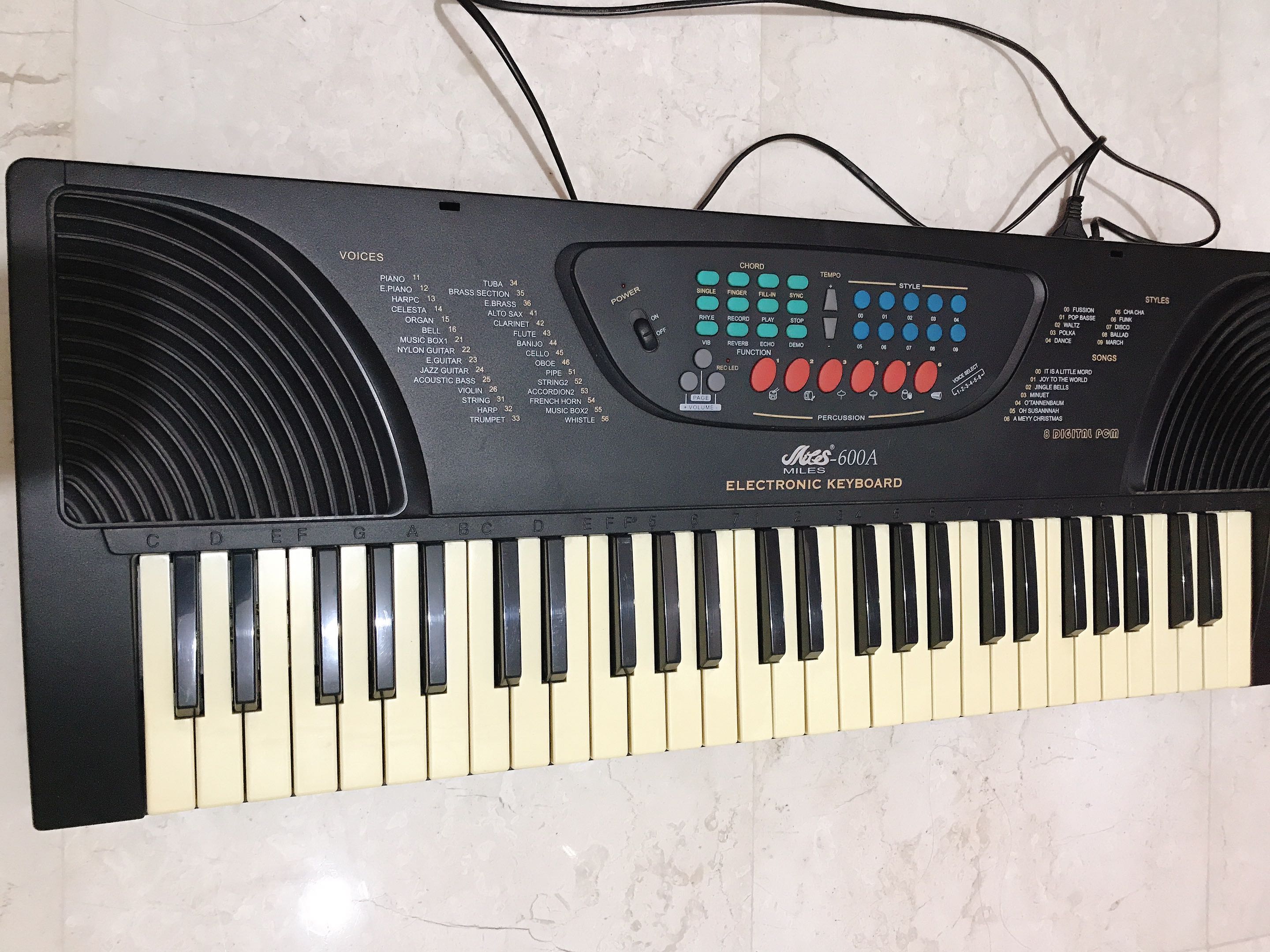Miles 600a electronic keyboard price discount