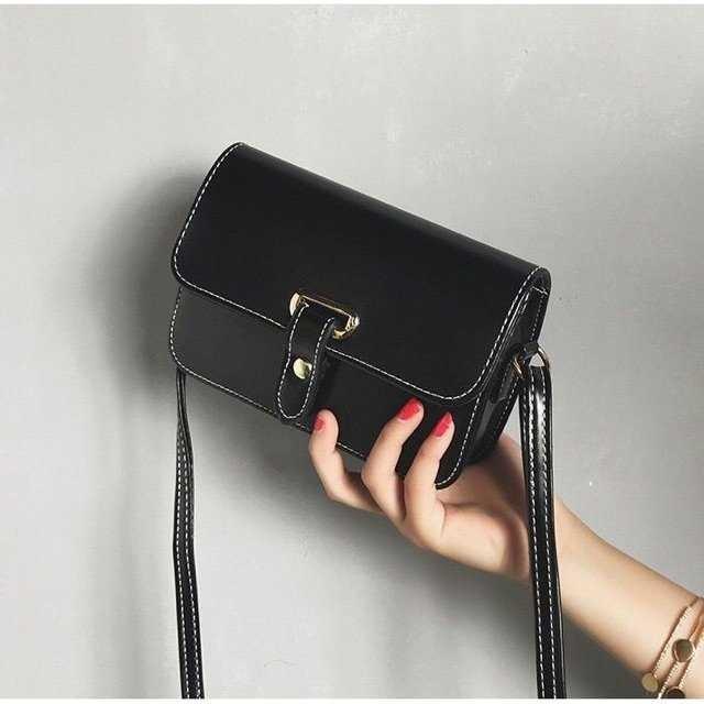 Korean Ladies Pure Leather Shinny 