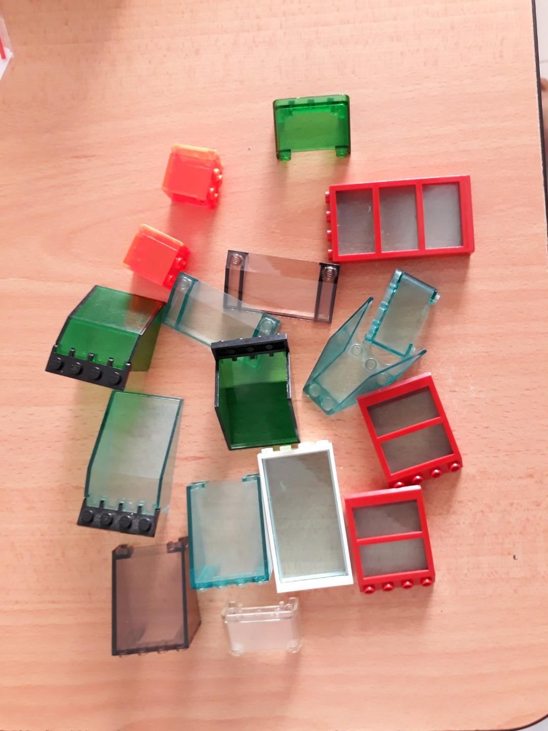 Lego assorted glass pieces