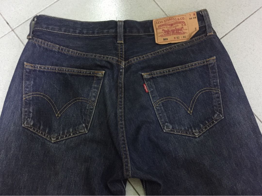 levis 501 blue black