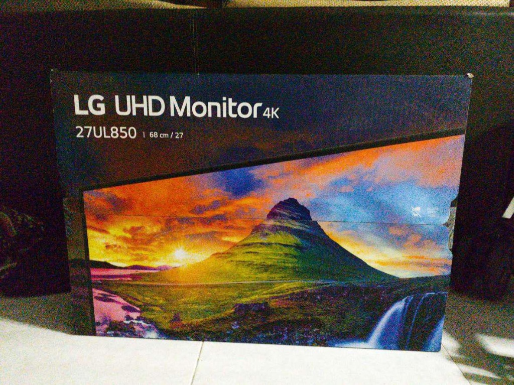 LG 27UL850-W 27" Class 4K UHD IPS LED Monitor, Computers & Tech, Parts ...