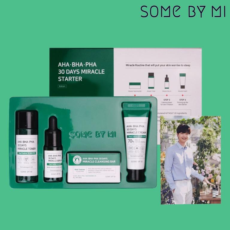 Limited Edition! SOME BY MI AHA BHA PHA 30 Days Miracle Starter Kit (4 ...