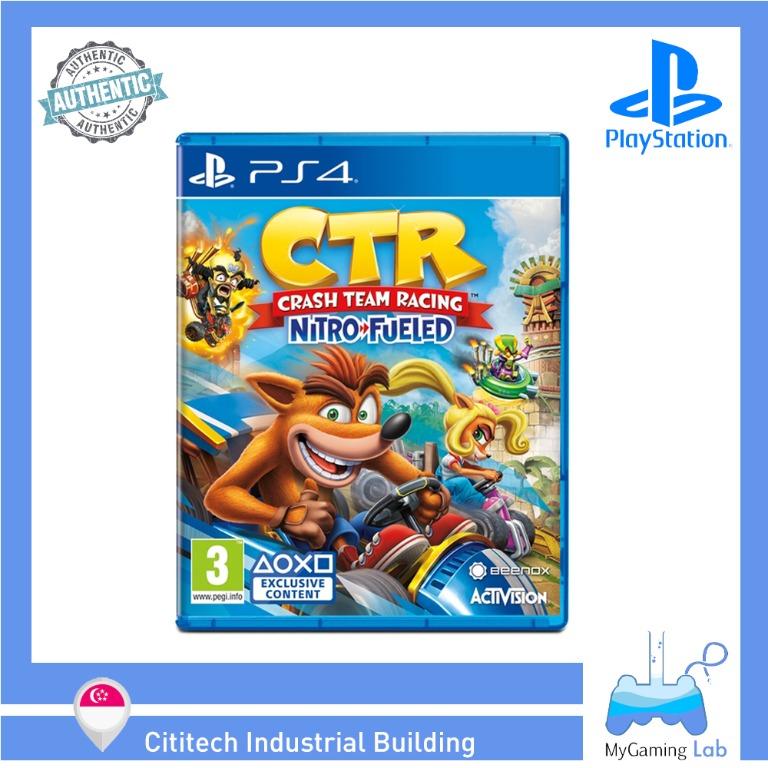 Sold Out Ps4 Game Ctr Crash Team Racing Nitro Fueled R3 For Playstation 4 Toys Games Video Gaming Video Games On Carousell