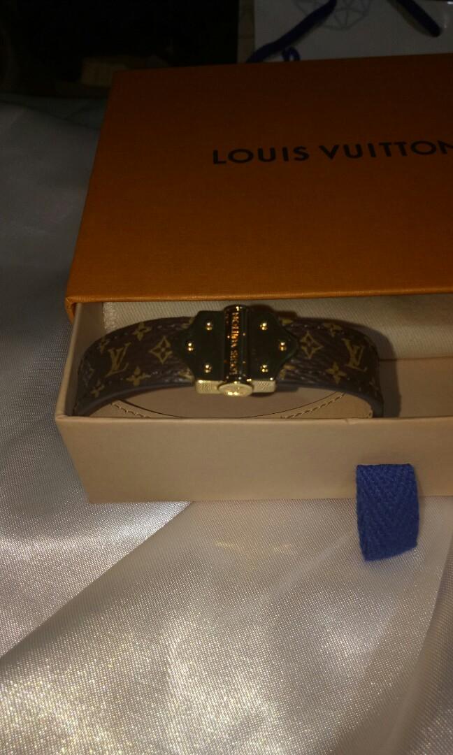 Louis Vuitton Nano Monogram Bracelet, Luxury, Accessories on Carousell