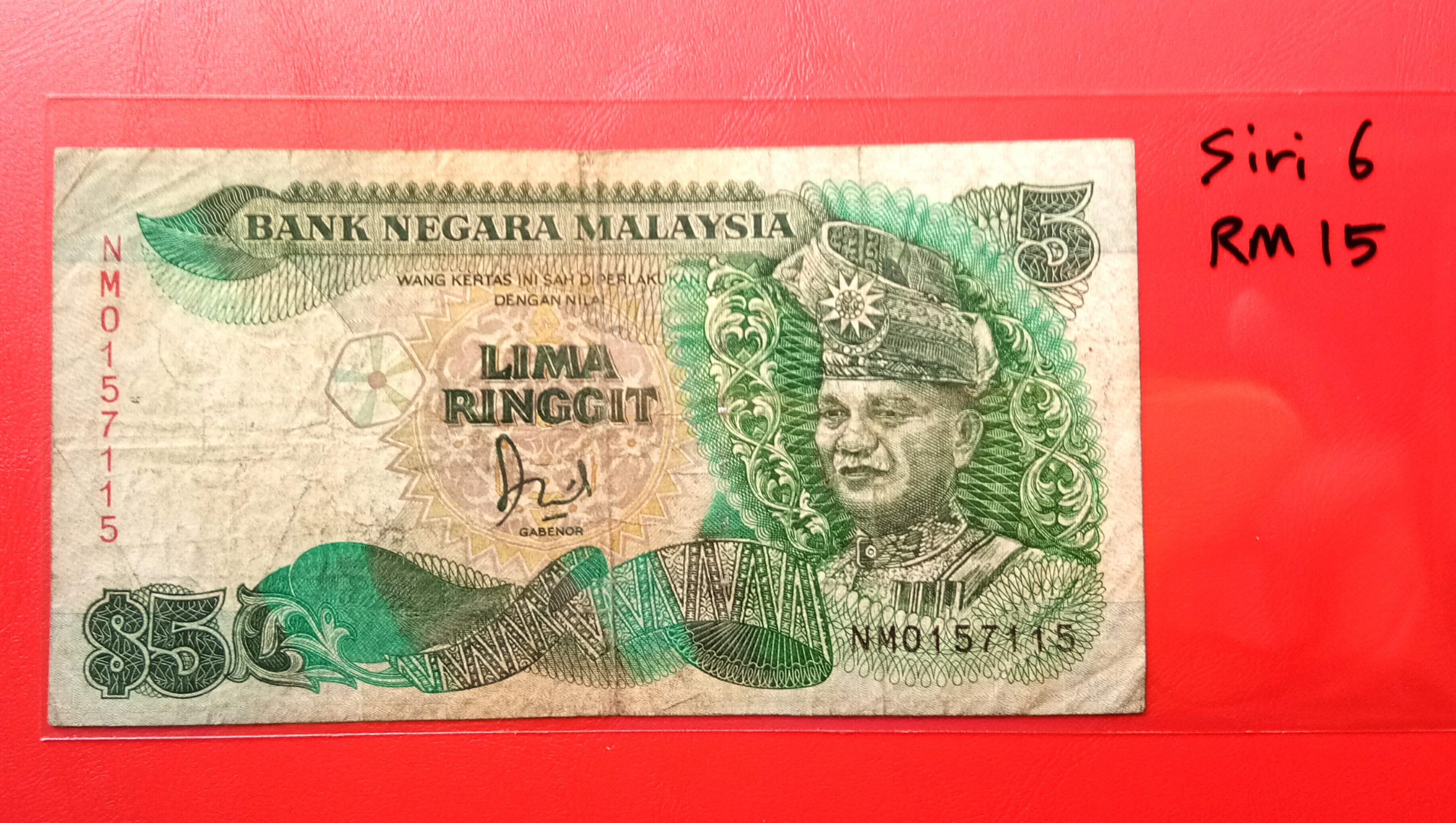 senarai harga duit kertas lama
