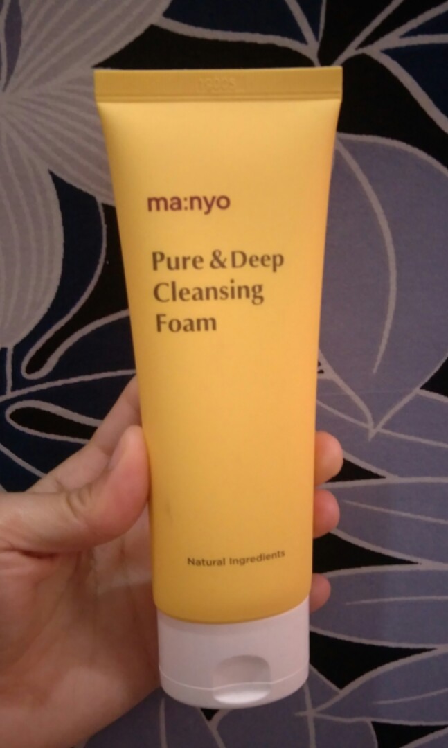 pure deep cleansing foam