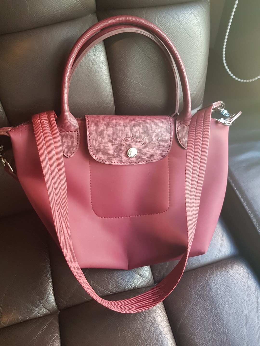 Maroon and purple sling bag 15, Women's Fashion, Bags & Wallets, Cross