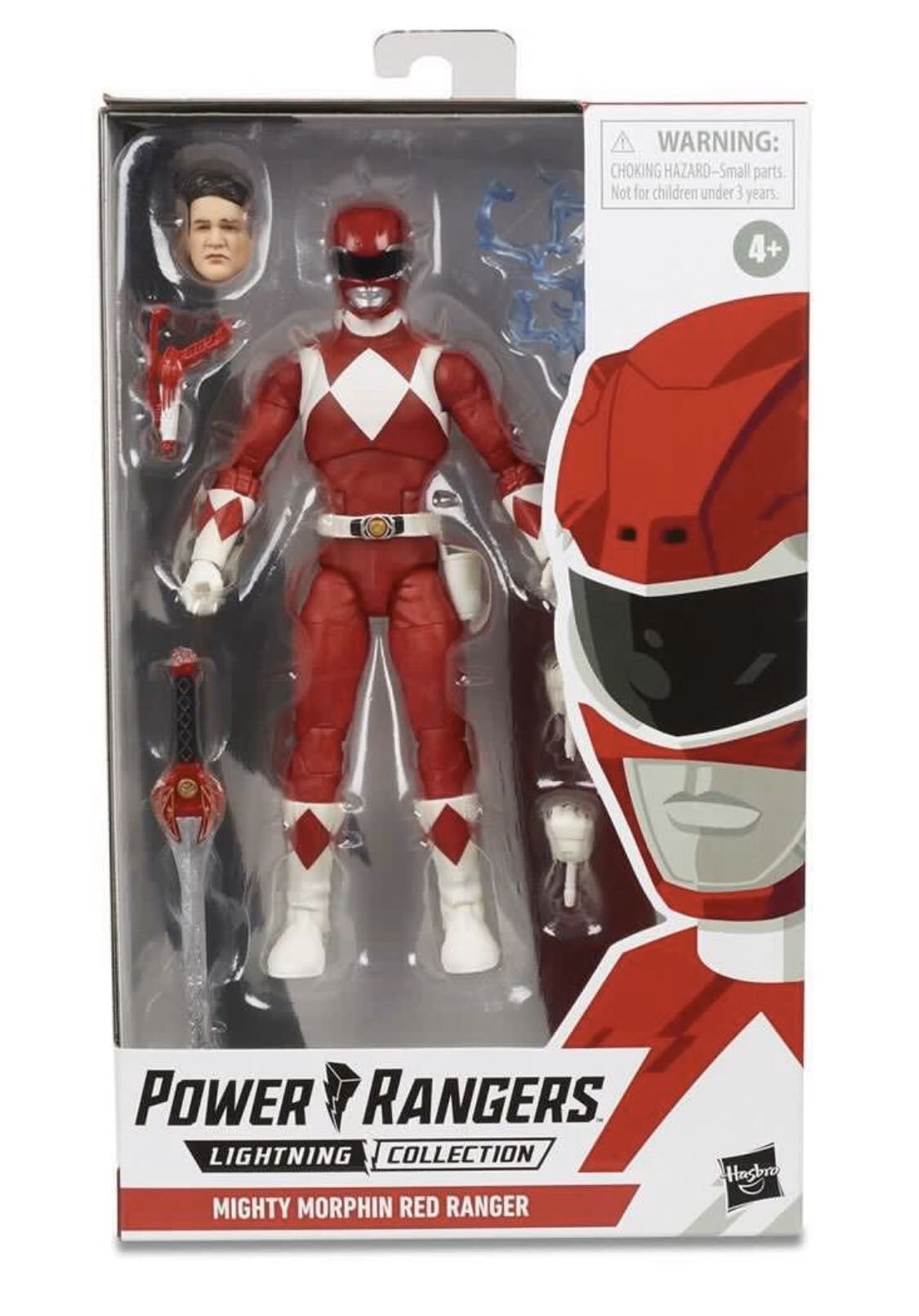 Mighty Morphin Power Rangers - Lightning Collection- Red Ranger , Toys ...