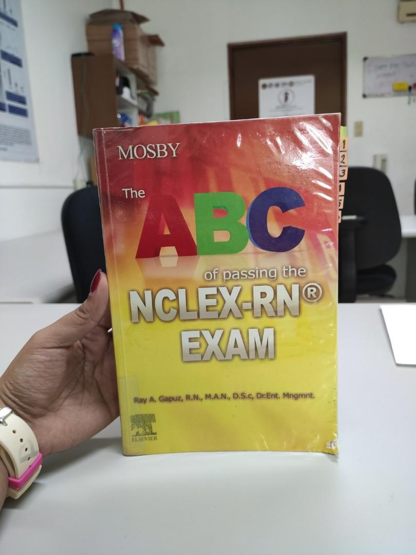 Mosby The ABC of Passing the NCLEXRN Exam, Hobbies & Toys, Books