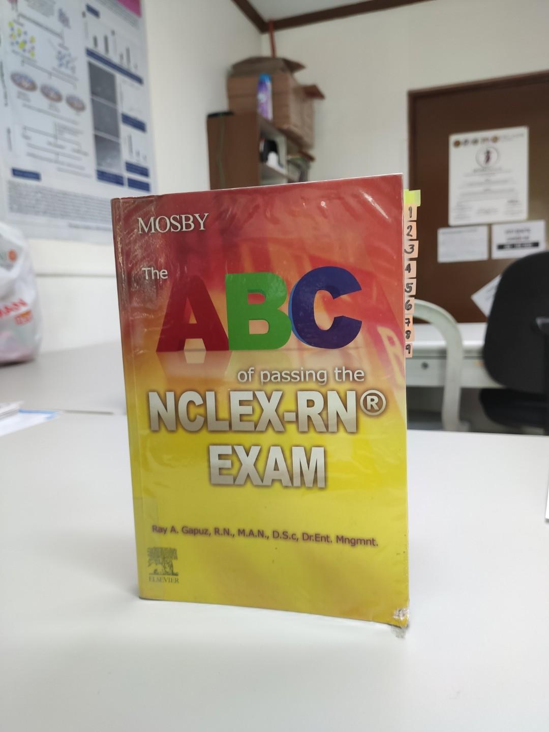 Mosby The ABC of Passing the NCLEXRN Exam, Hobbies & Toys, Books