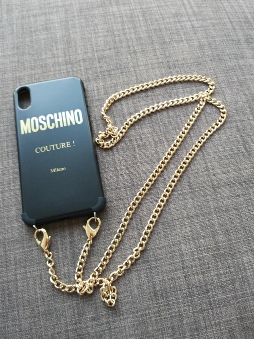 moschino iphone xs max case