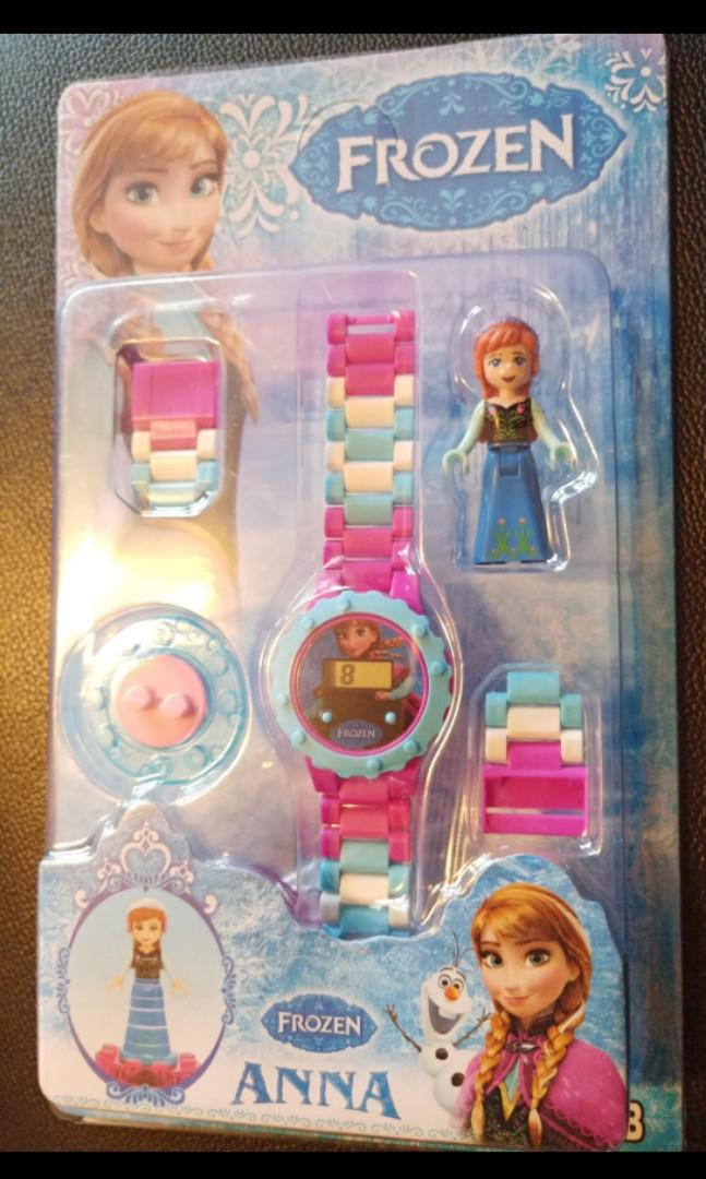 NEW Disney Frozen Anna Lego Watch in box Hobbies Toys Toys Games on Carousell