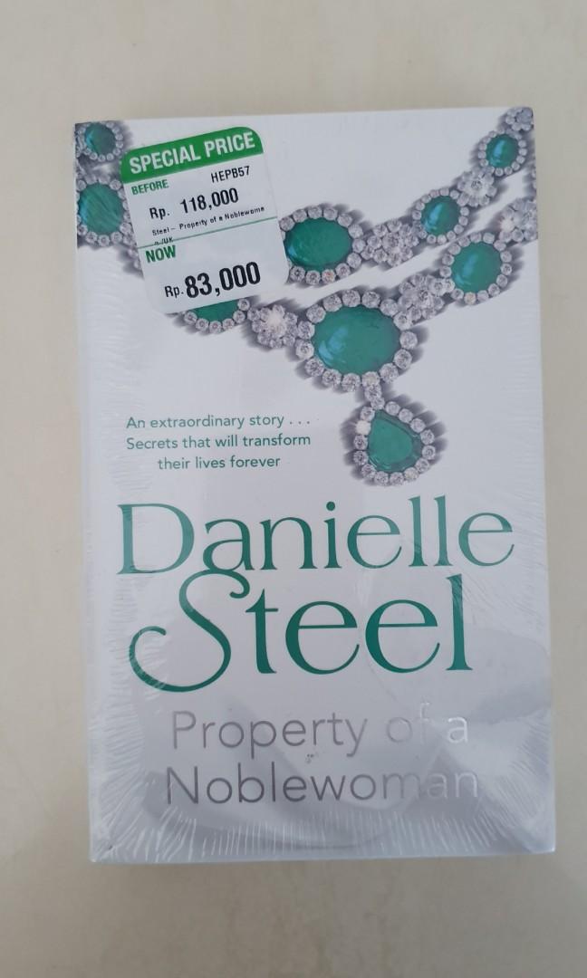 New In Wrapper Danielle Steel Property Of A Noblewoman Books Stationery Fiction On Carousell