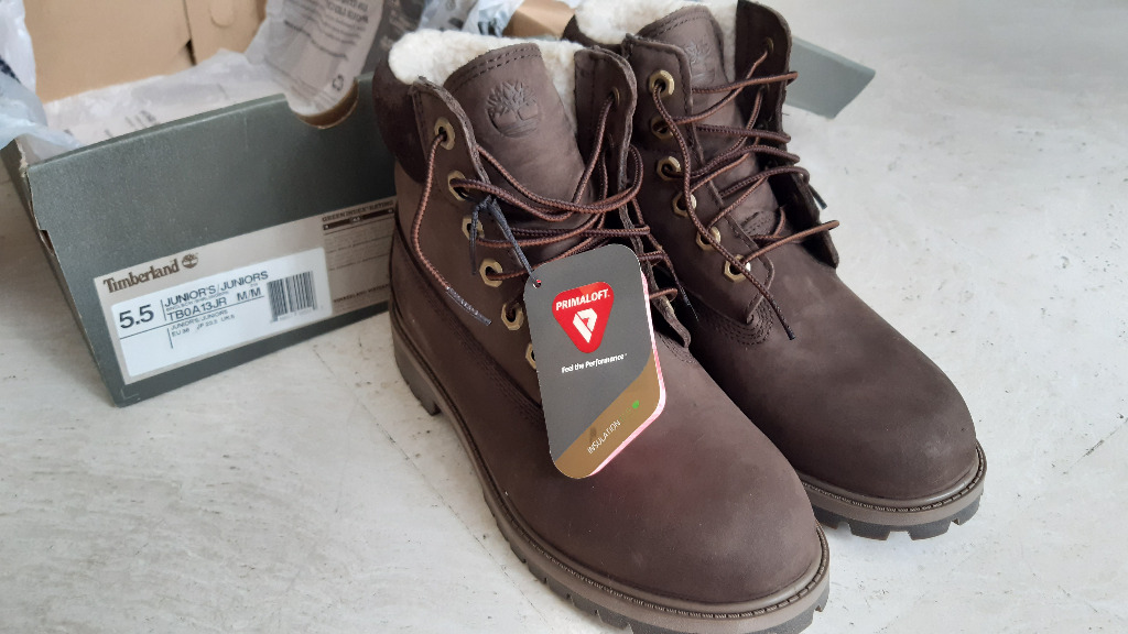 New Timberland Boots with Primaloft 