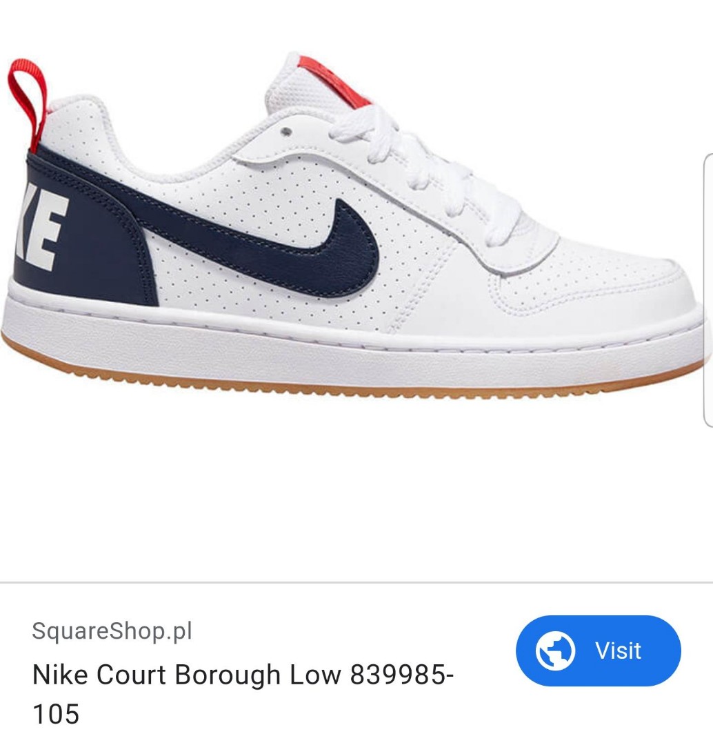 Nike Court Borough Low 839985 105