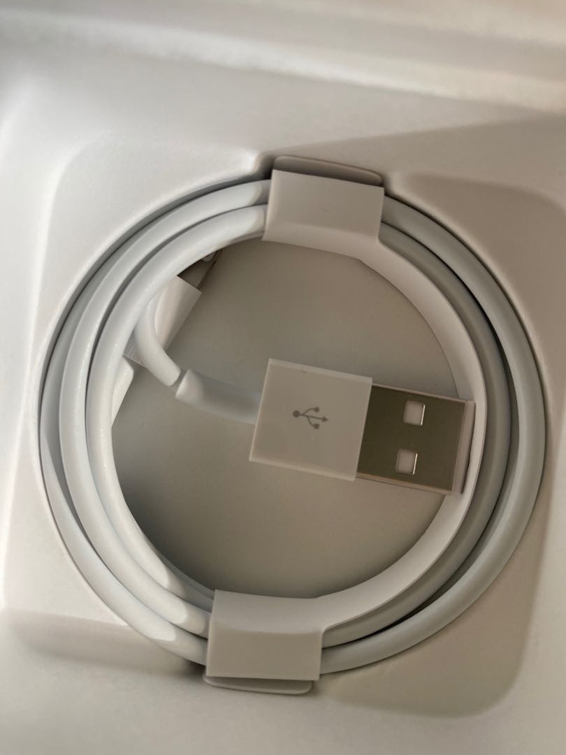 Original Lightning cable and 5w adapter, Mobile Phones & Gadgets