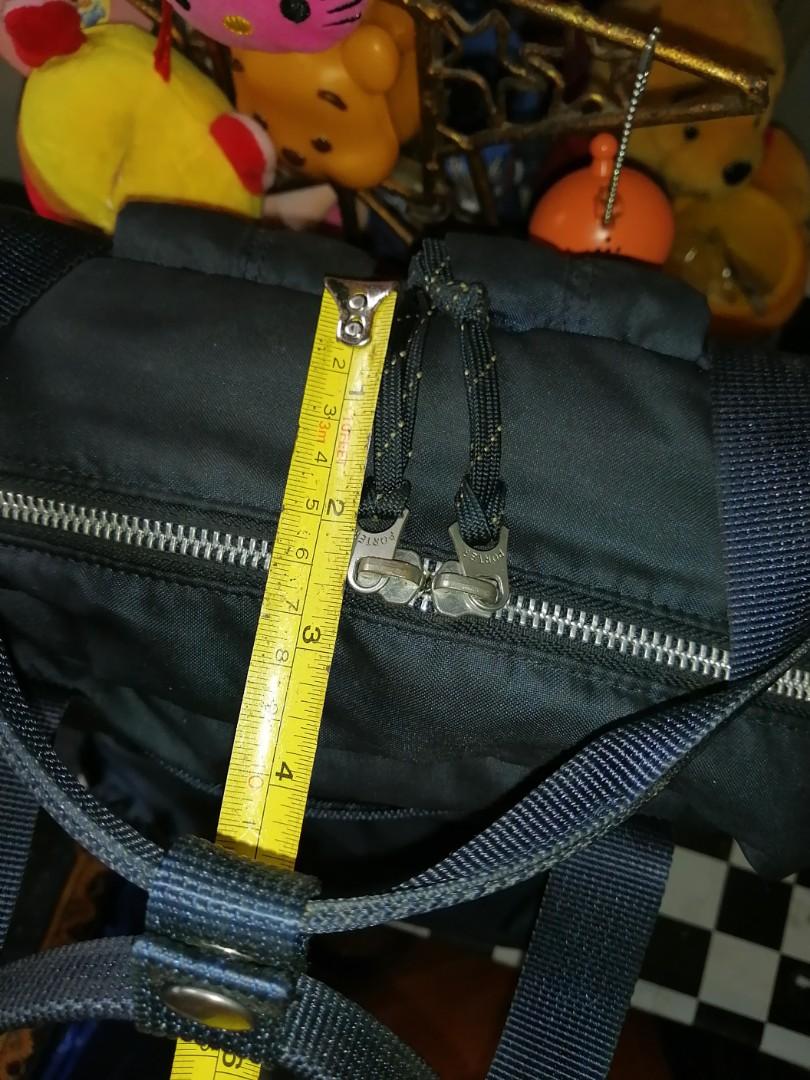 Porter Yoshida Bag 650-09781 Portafoglio a Doppia Piega Disegno Nero da Porter Yoshida Bag 650-09781 Portafoglio a Doppia Piega Disegno Nero da