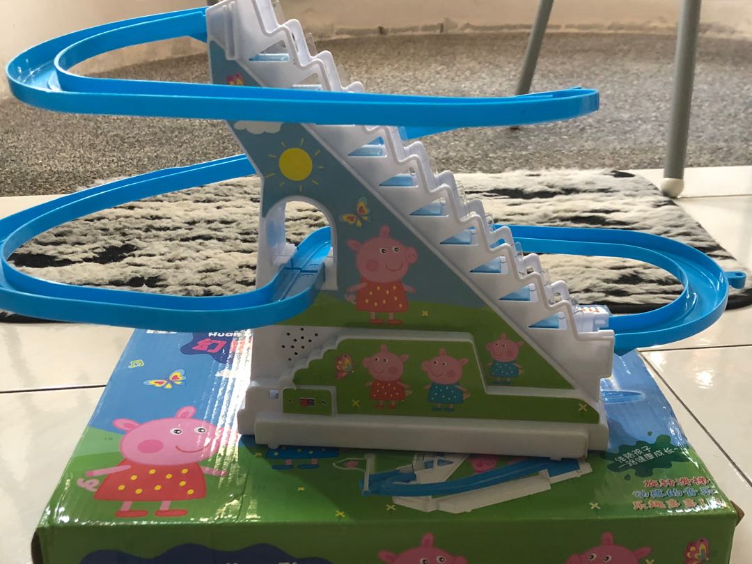 Peppa pig sales roller coaster toy
